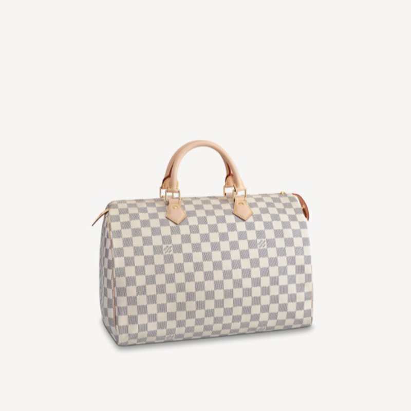 Louis Vuitton SPEEDY BANDOULIERE 35 Damier Azur Handbag N41369